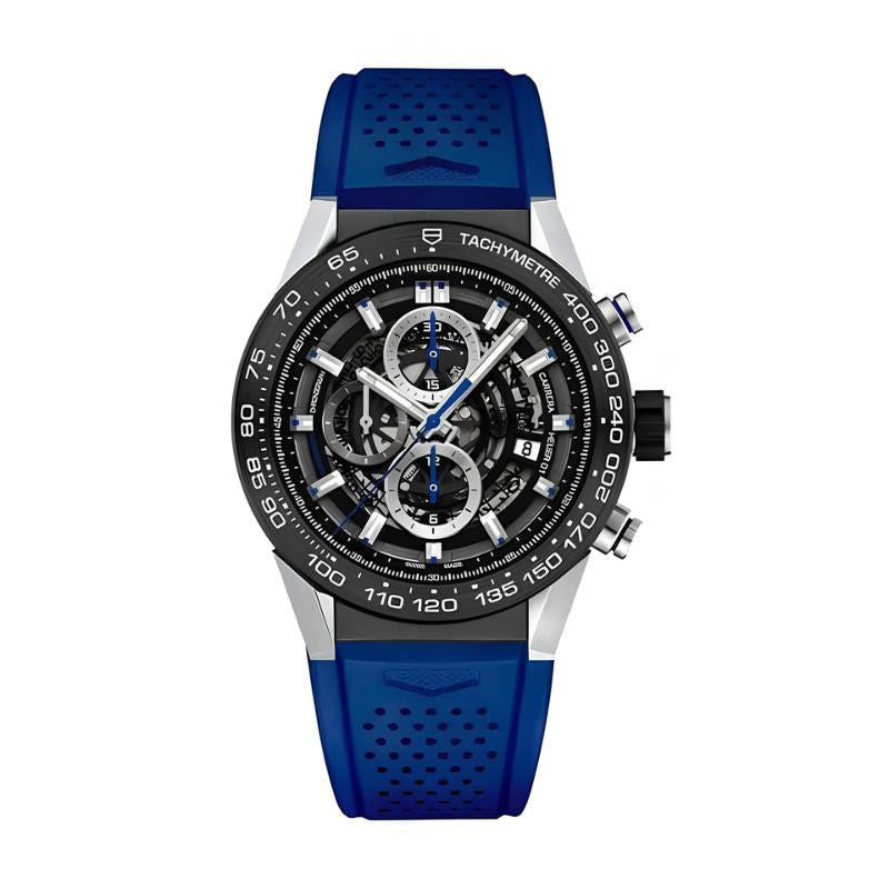 Calibre Heuer 01 Chronograph "Blue Touch Edition" CAR2A1T.FT6052